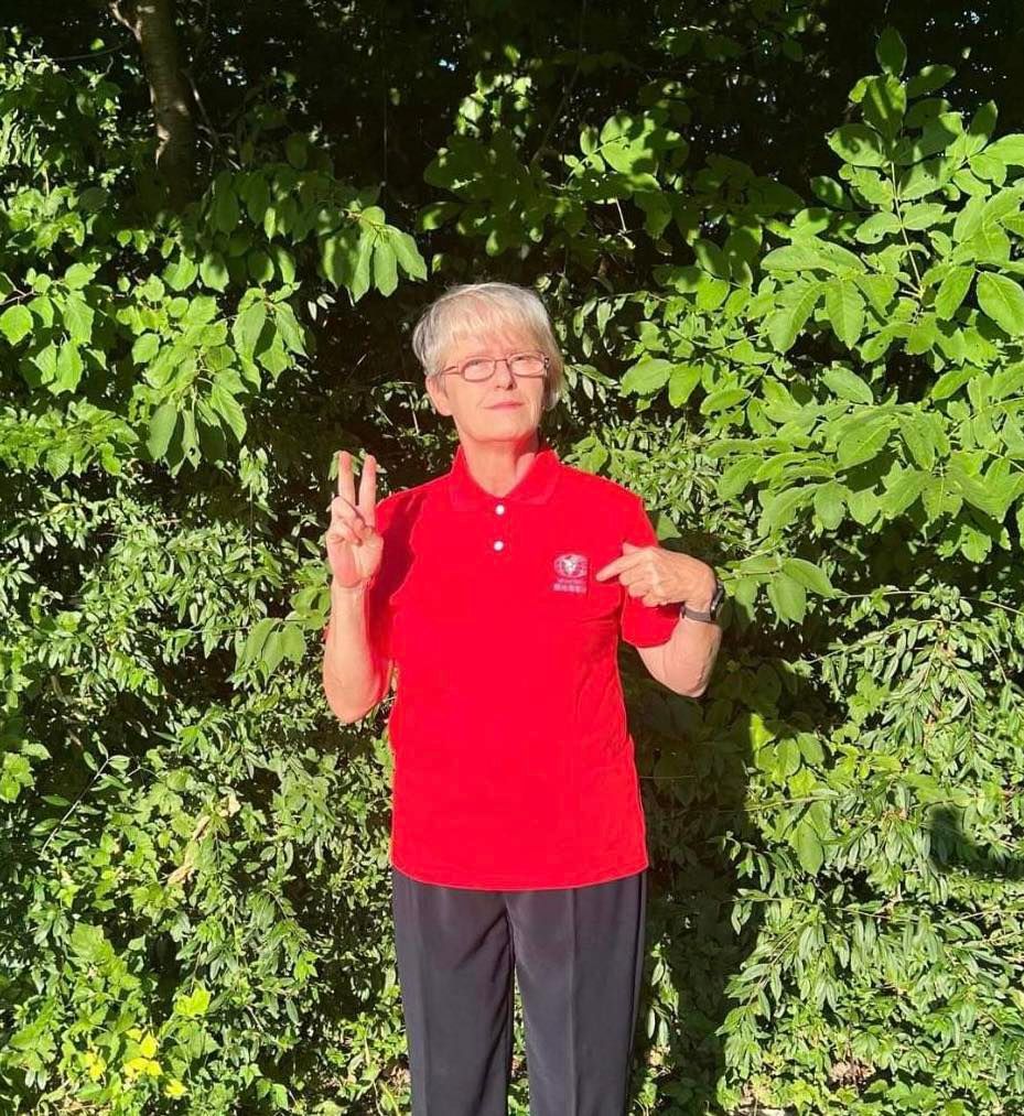 歡迎資深的導盲犬指導員Julijana Gyorgy Matesic女士(標題圖檔)